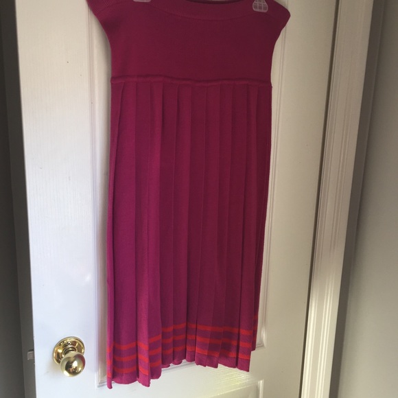 ❤️pink vintage knit maxi skirt size M-L - Picture 3 of 14